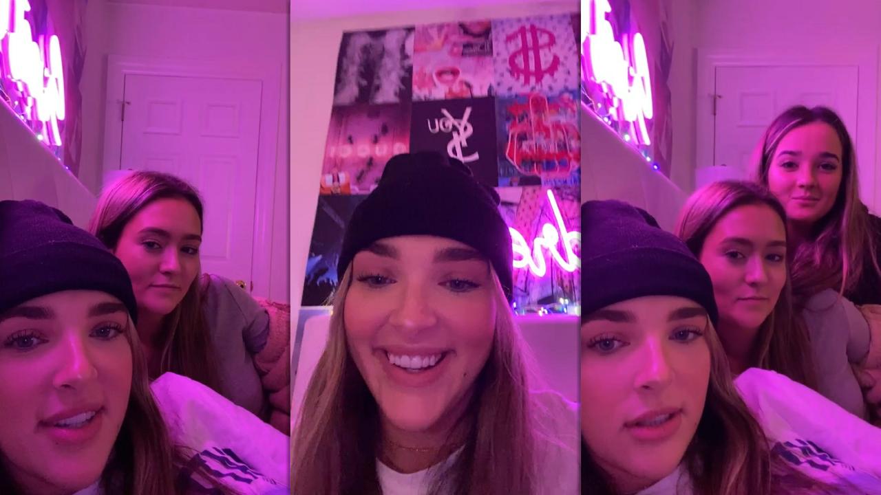 Kendall Vertes Instagram Live Stream from January 2nd 2022.