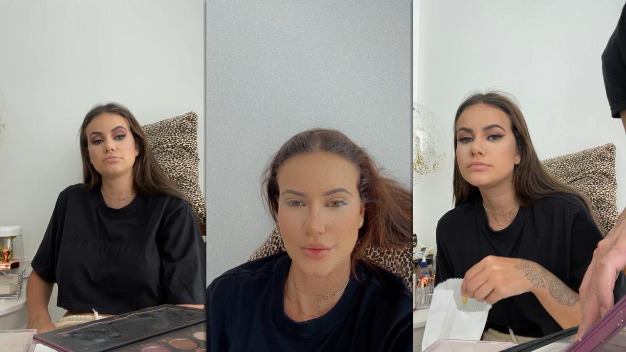 Lais Bianchessi' Instagram Live Stream from January 13th 2022.