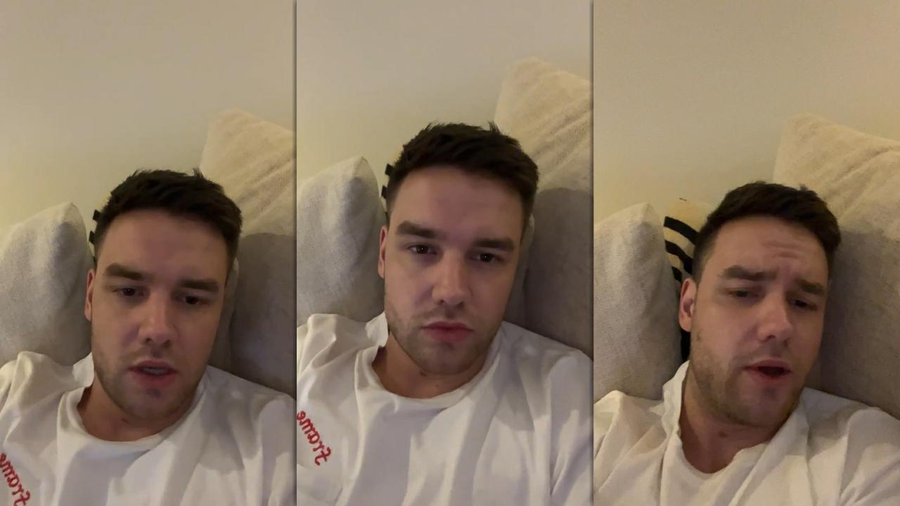 Liam Payne's Instagram Live Stream from January 29th 2022.