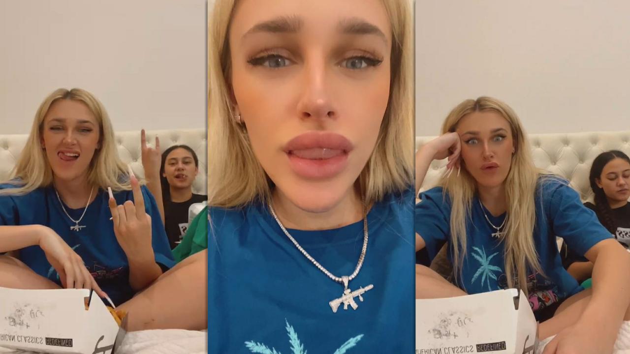 Madi Monroe's Instagram Live Stream from January 7th 2022.