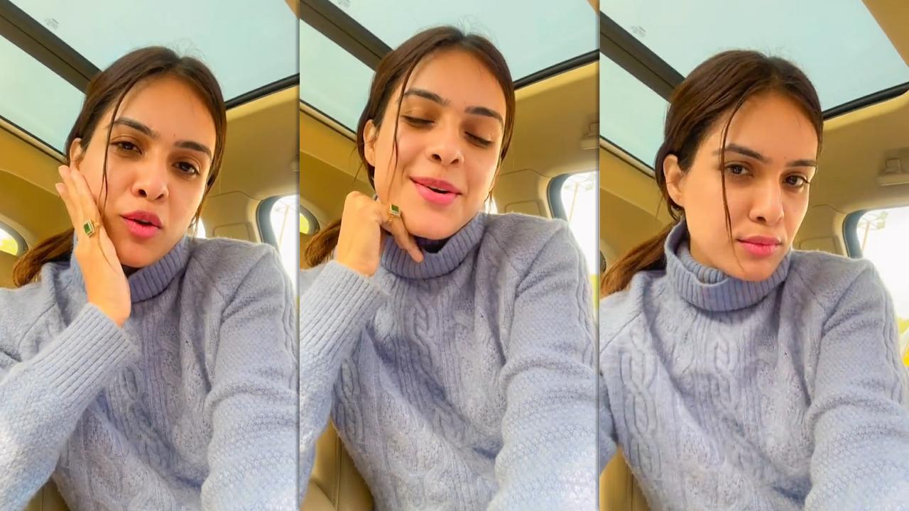 Neha Malik's Instagram Live Stream from January 26th 2022.
