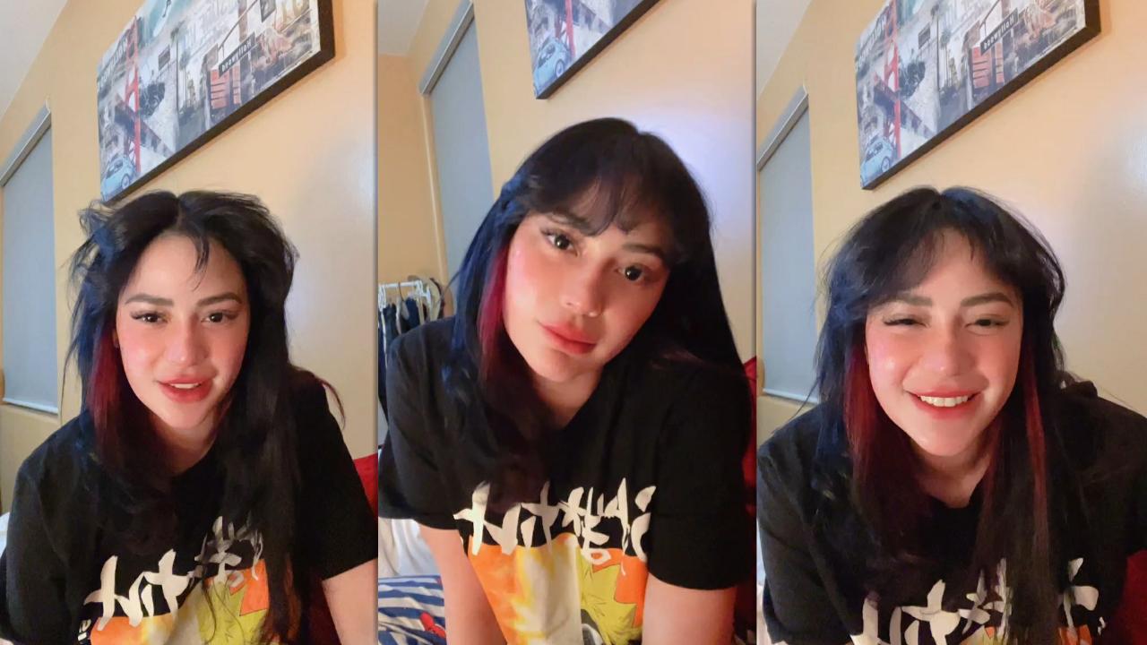 Arci Muñoz aka Ramona Thornes's Instagram Live Stream from January 12th 2022.