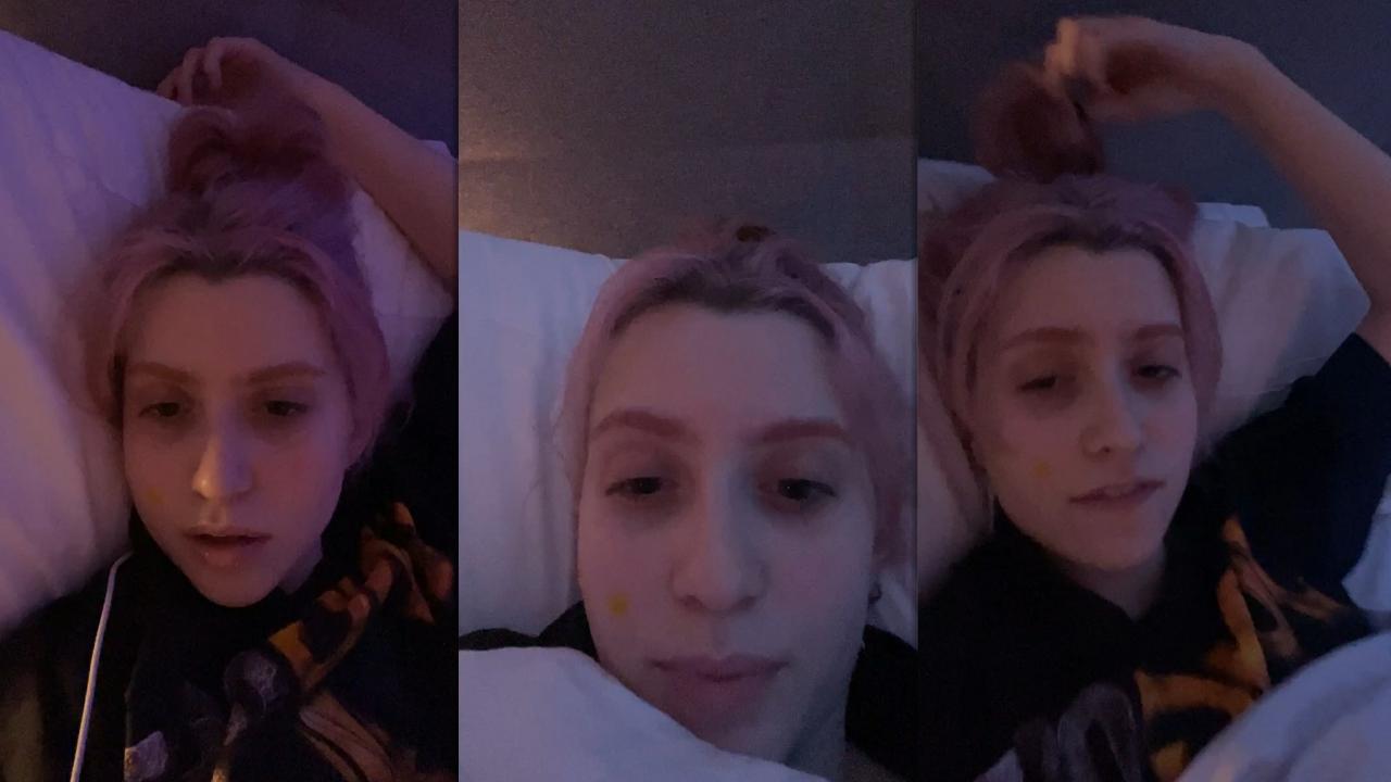 Abby Roberts' Instagram Live Stream from February 23th 2022.