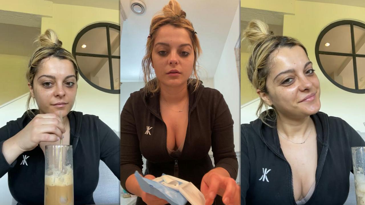 Bebe Rexha's Instagram Live Stream from February 7th 2022.