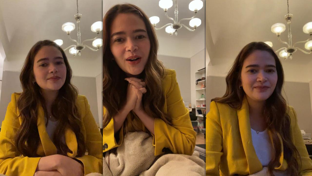 Bela Padilla's Instagram Live Stream from February 23th 2022.