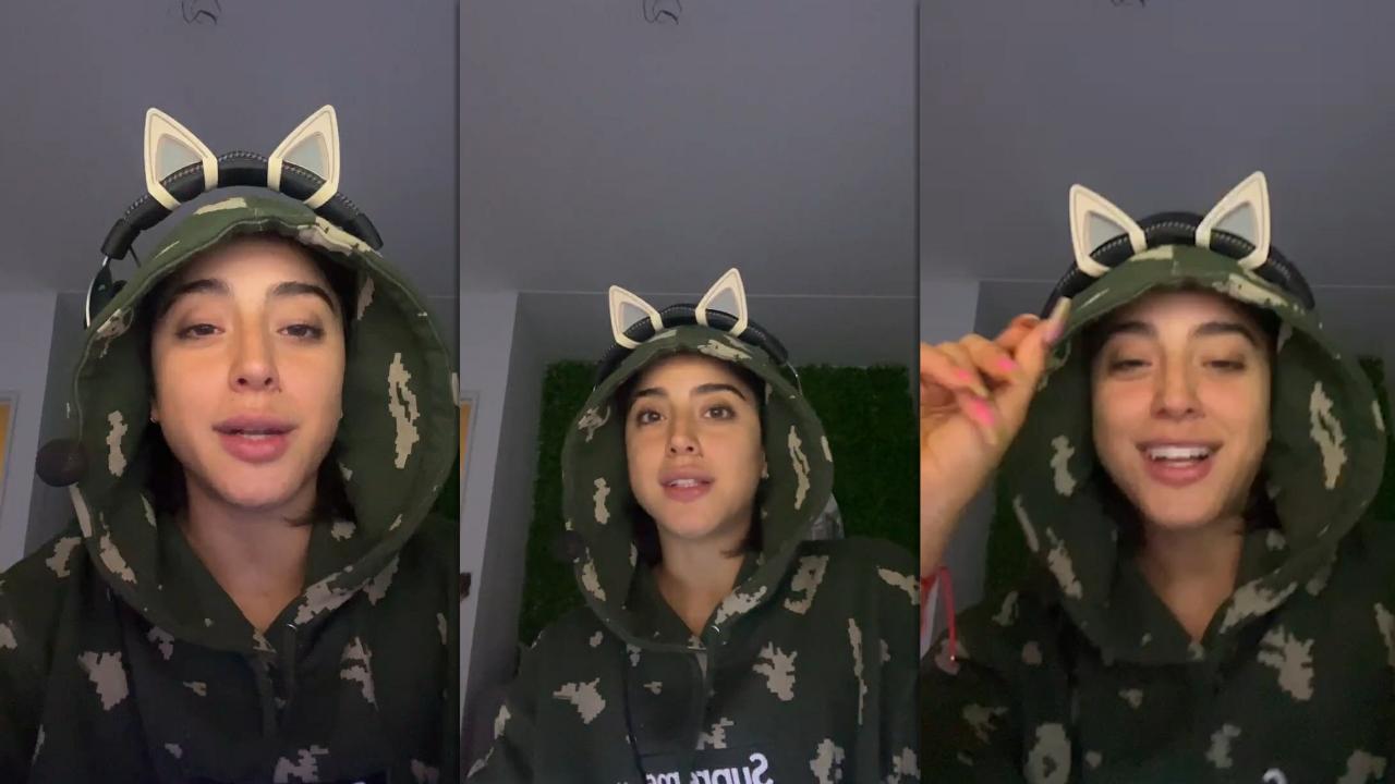 Belén Negri's Instagram Live Stream from February 13th 2022.
