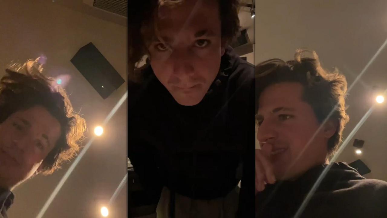 Charlie Puth's Instagram Live Stream from February 8th 2022.
