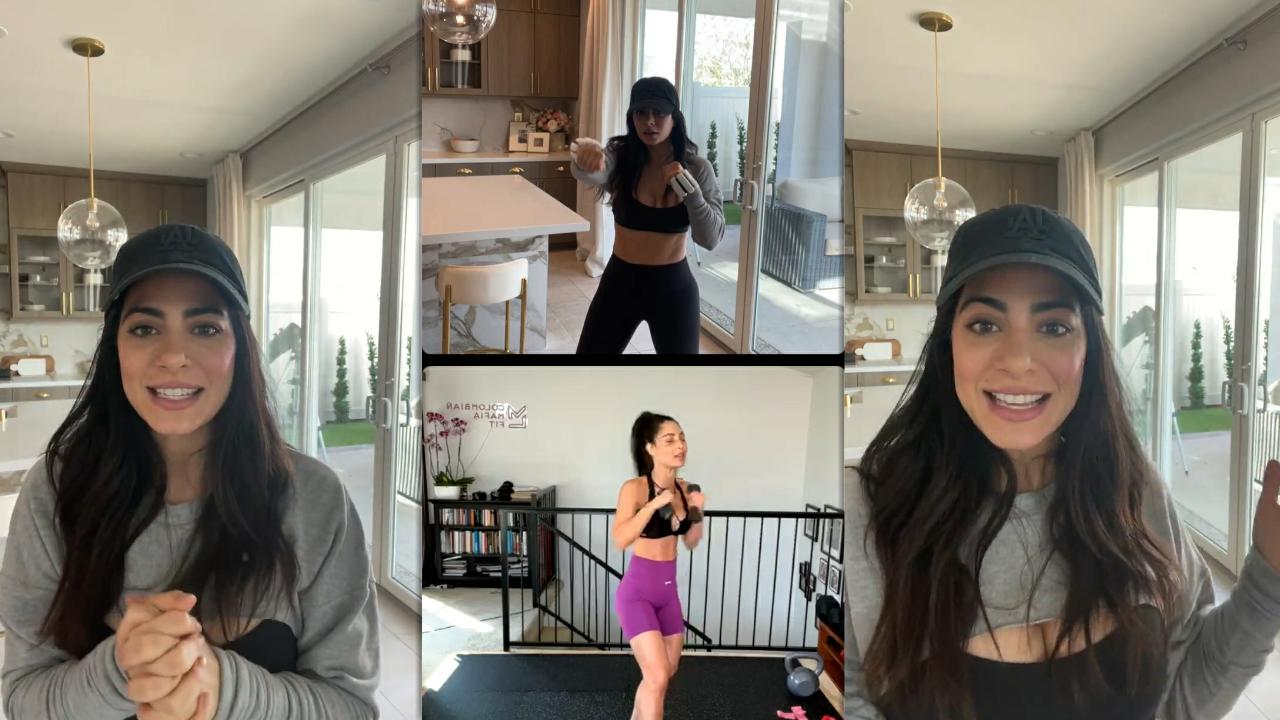 Emeraude Toubia's Instagram Live Stream from February 1st 2022.