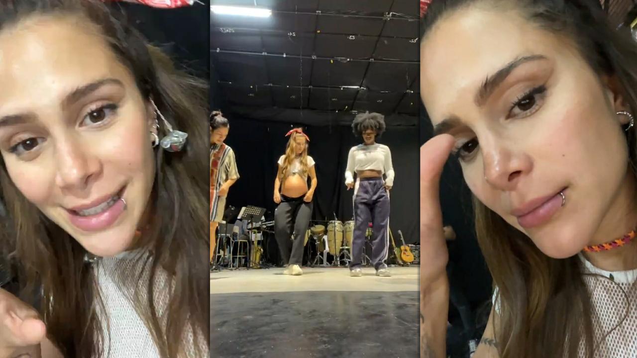 Greeicy Rendón's Instagram Live Stream from February 25th 2022.