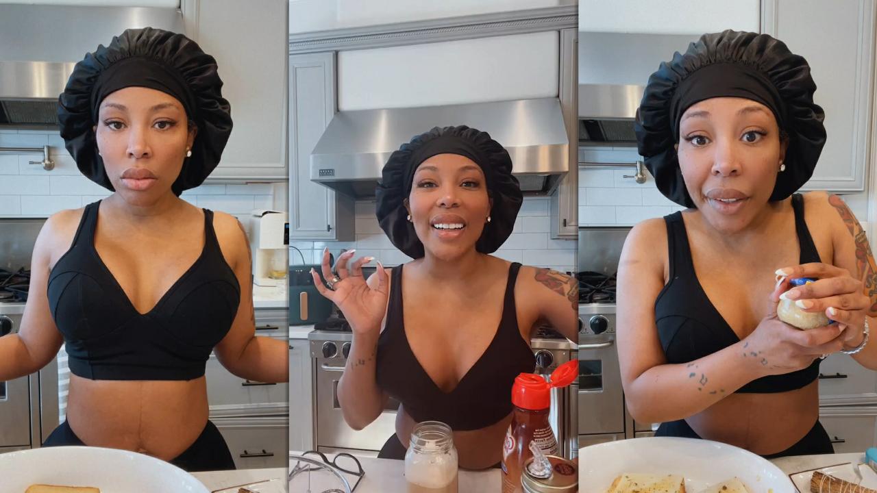 K Michelle's Instagram Live Stream from February 20th 2022.
