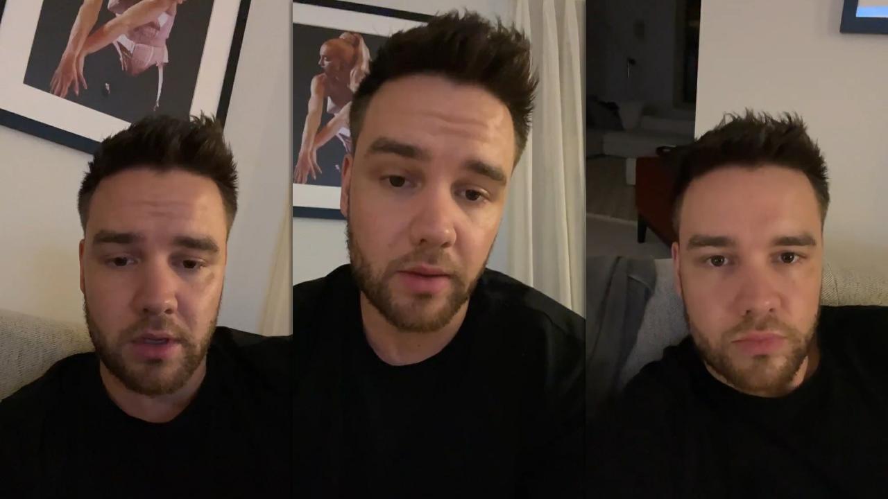 Liam Payne's Instagram Live Stream from February 10th 2022.