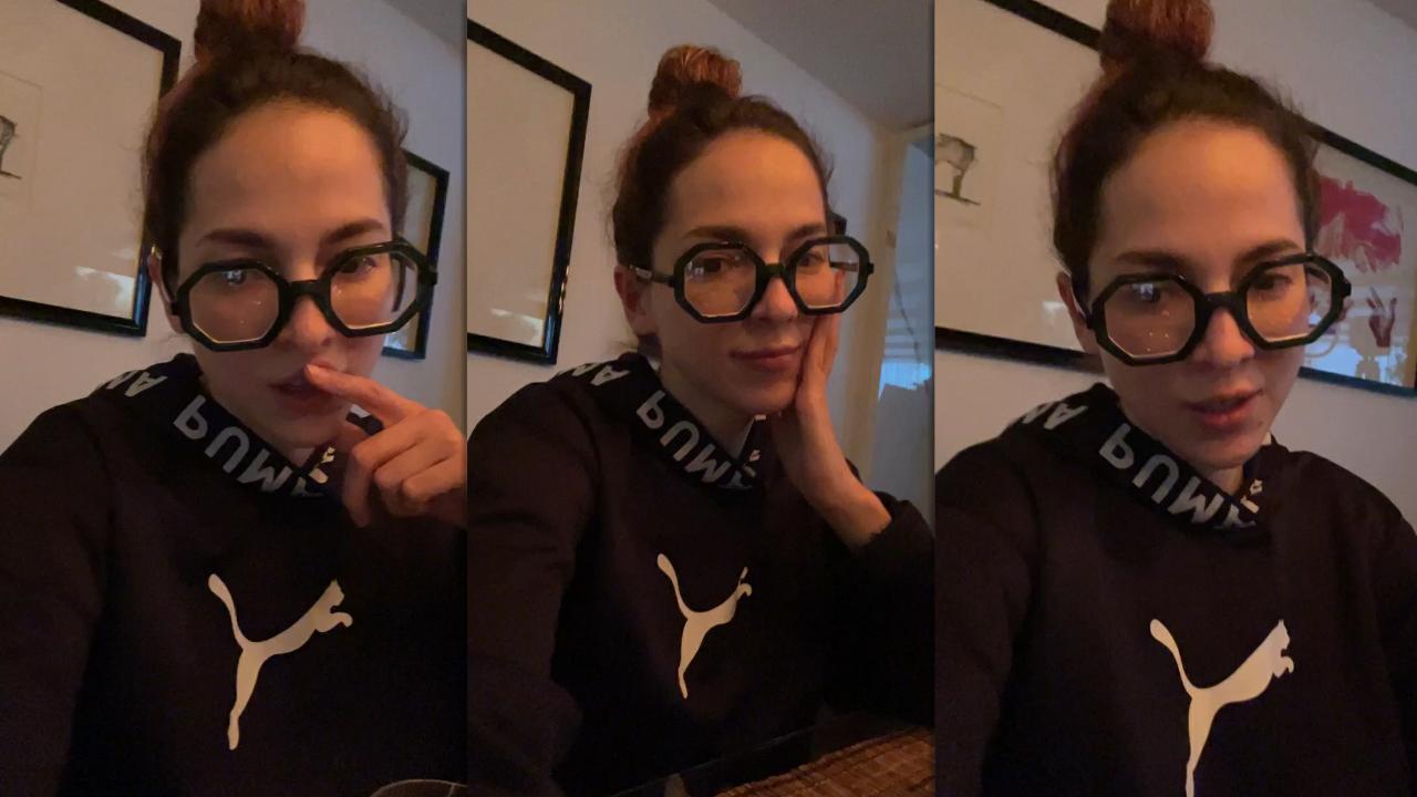 Paty Cantú's Instagram Live Stream from February 14th 2022.