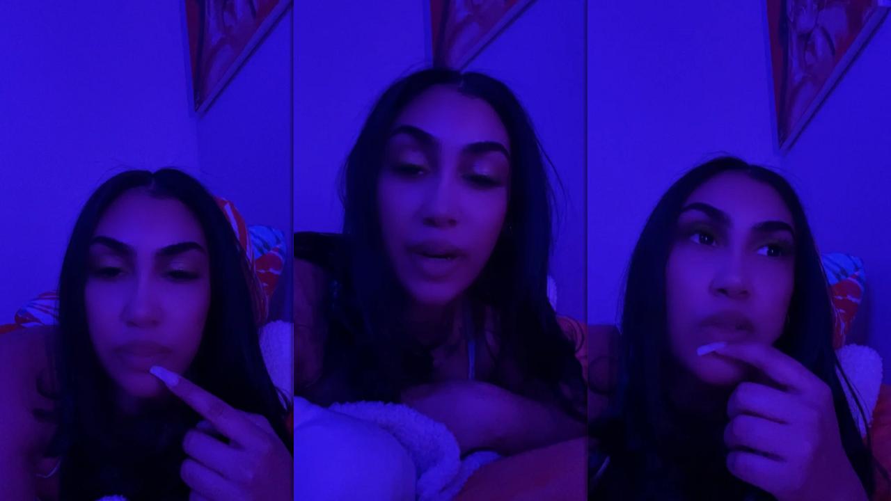 Queen Naija's Instagram Live Stream from February 6th 2022.