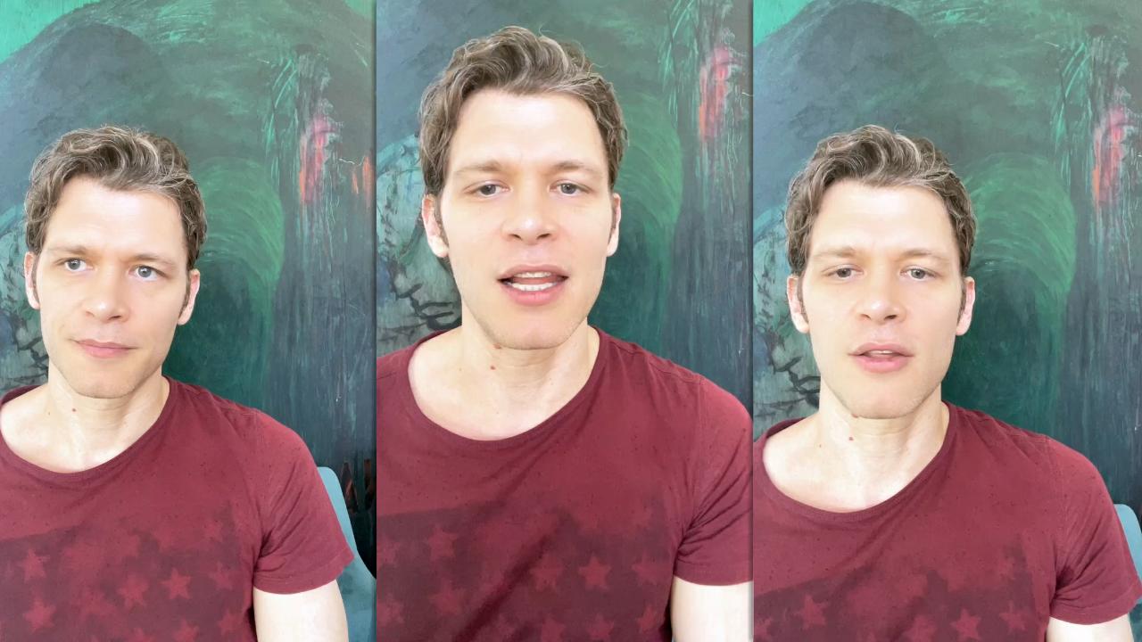 Joseph Morgan's Instagram Live Stream from February 13th 2022.