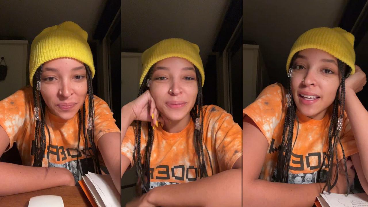 Tinashe's Instagram Live Stream from February 17th 2022.