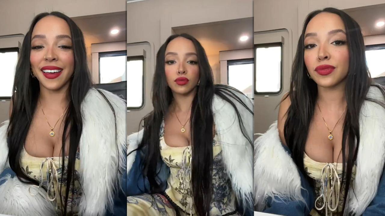 Tinashe's Instagram Live Stream from February 22th 2022.