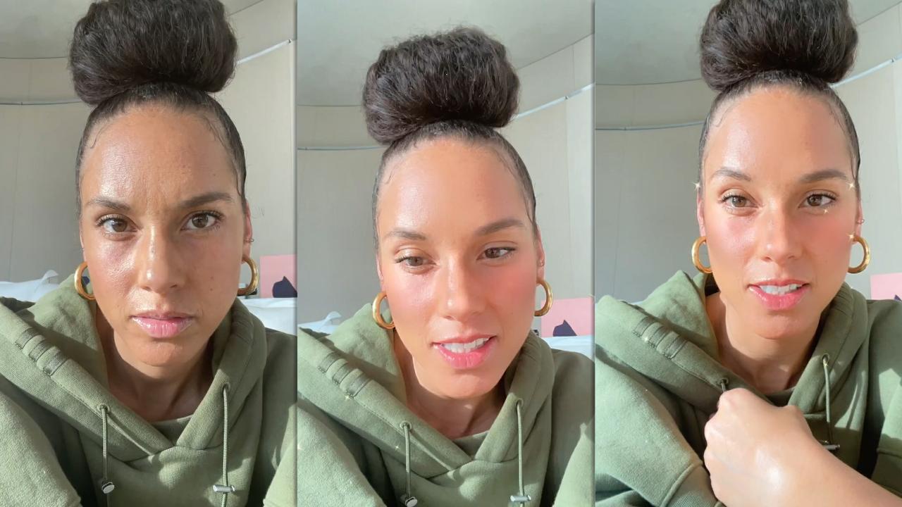 Alicia Keys' Instagram Live Stream from March 15th 2022.