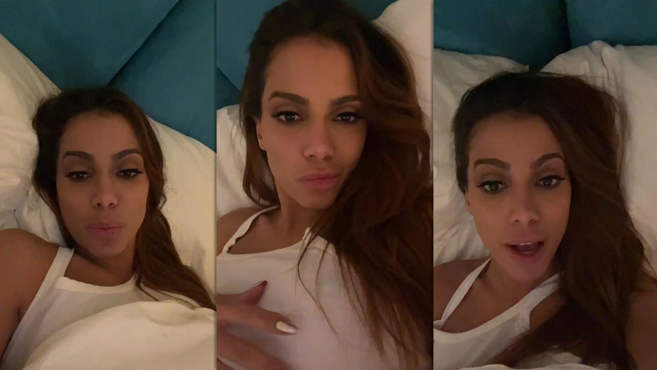 Anitta's Instagram Live Stream from March 12th 2022.