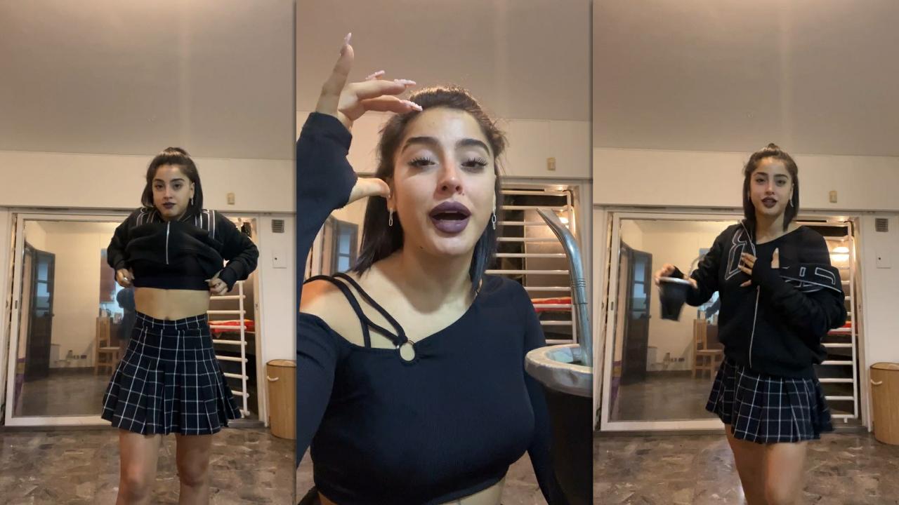 Belén Negri's Instagram Live Stream from March 11th 2022.