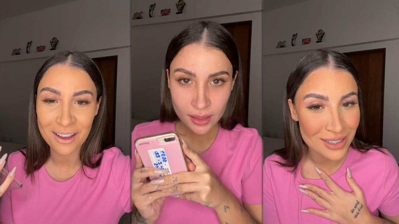 Bianca Andrade aka Boca Rosa's Instagram Live Stream from March 4th 2022.