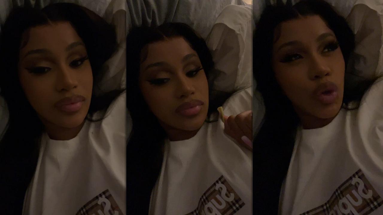Cardi B's Instagram Live Stream from March 16th 2022.