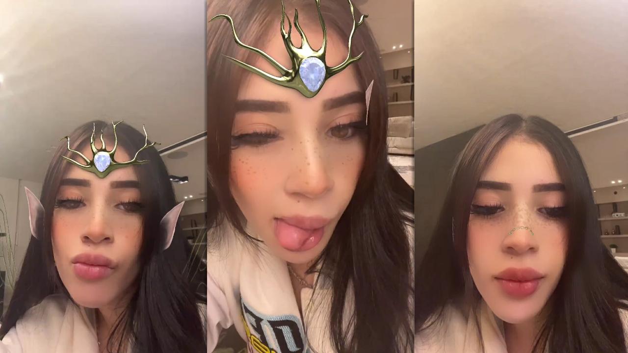 Fernanda Villalobos' Instagram Live Stream from March 12th 2022.