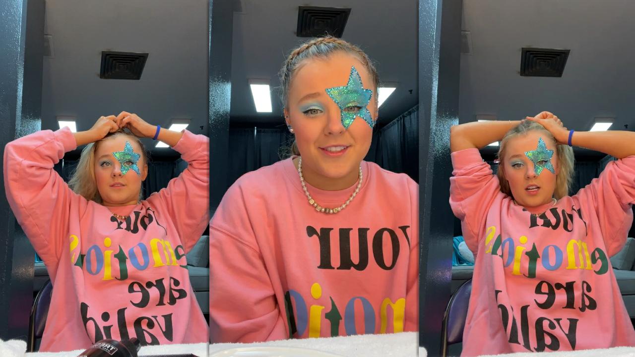 Jojo Siwa Instagram Live Stream 10 March 2022 IG LIVE's TV