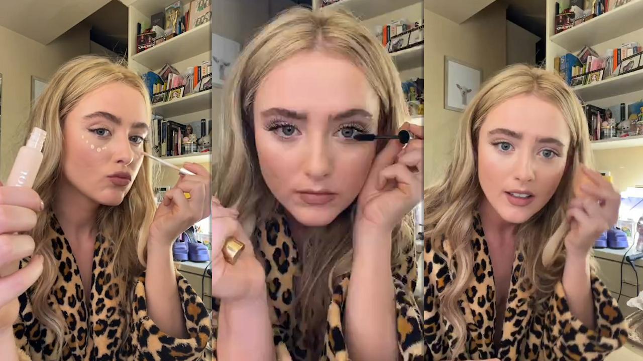 Kathryn Newton's Instagram Live Stream from March 24th 2022.