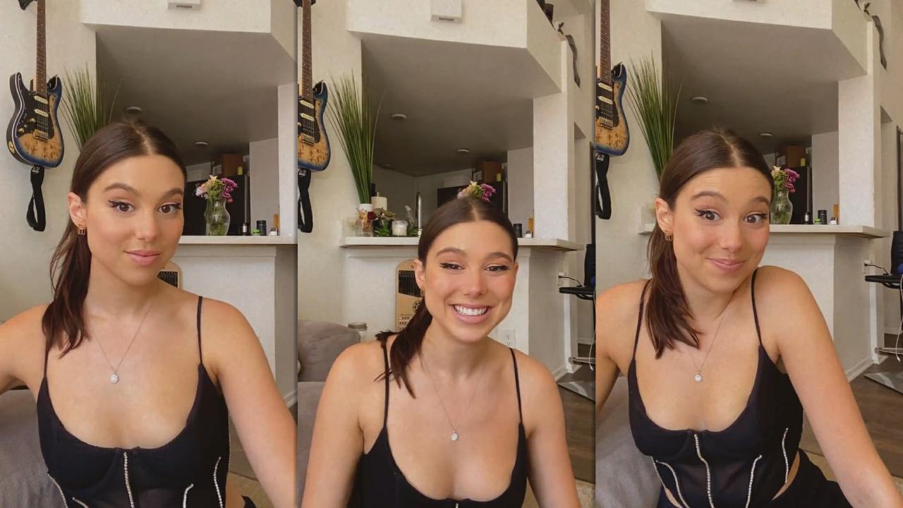 Kira Kosarin's Instagram Live Stream from March 11th 2022.