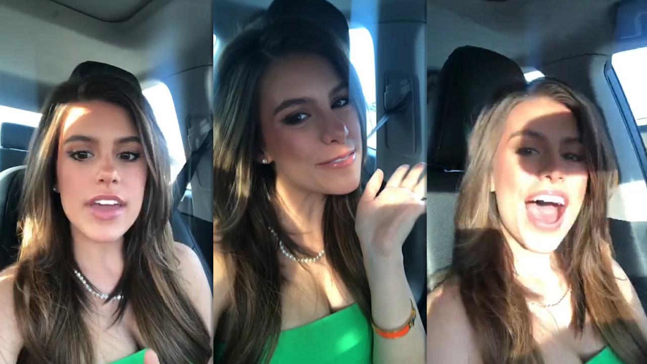 Madisyn Shipman's Instagram Live Stream from March 30th 2022.