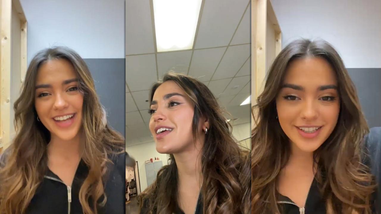Maia Reficco's Instagram Live Stream from March 17th 2022.