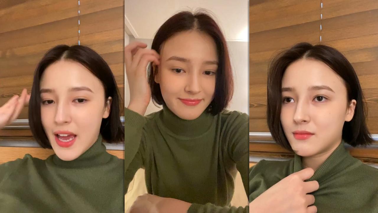 Nancy (MOMOLAND)'s Instagram Live Stream from March 19th 2022.