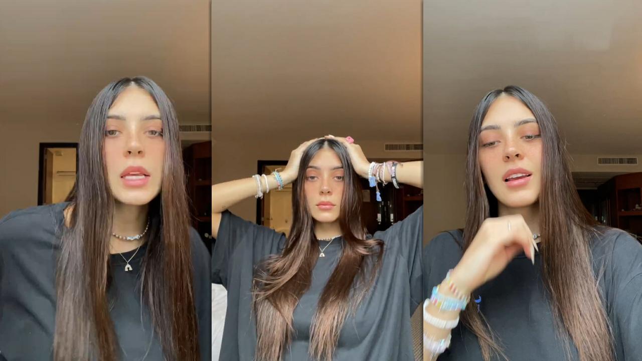 Sabina Hidalgo's Instagram Live Stream from March 23th 2022.