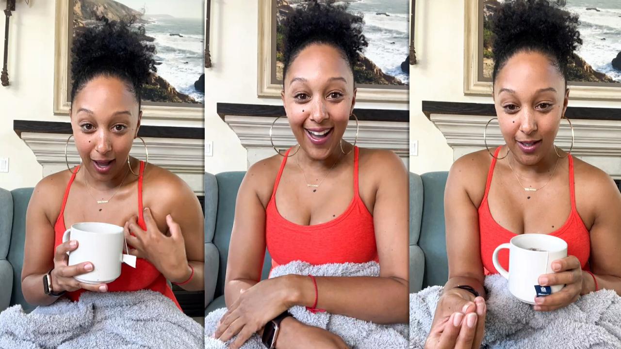 Tamera Mowry's Instagram Live Stream from March 24th 2022.