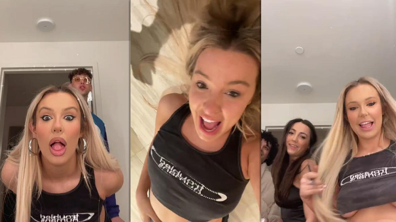 Tana Mongeau's Instagram Live Stream from March 18th 2022.