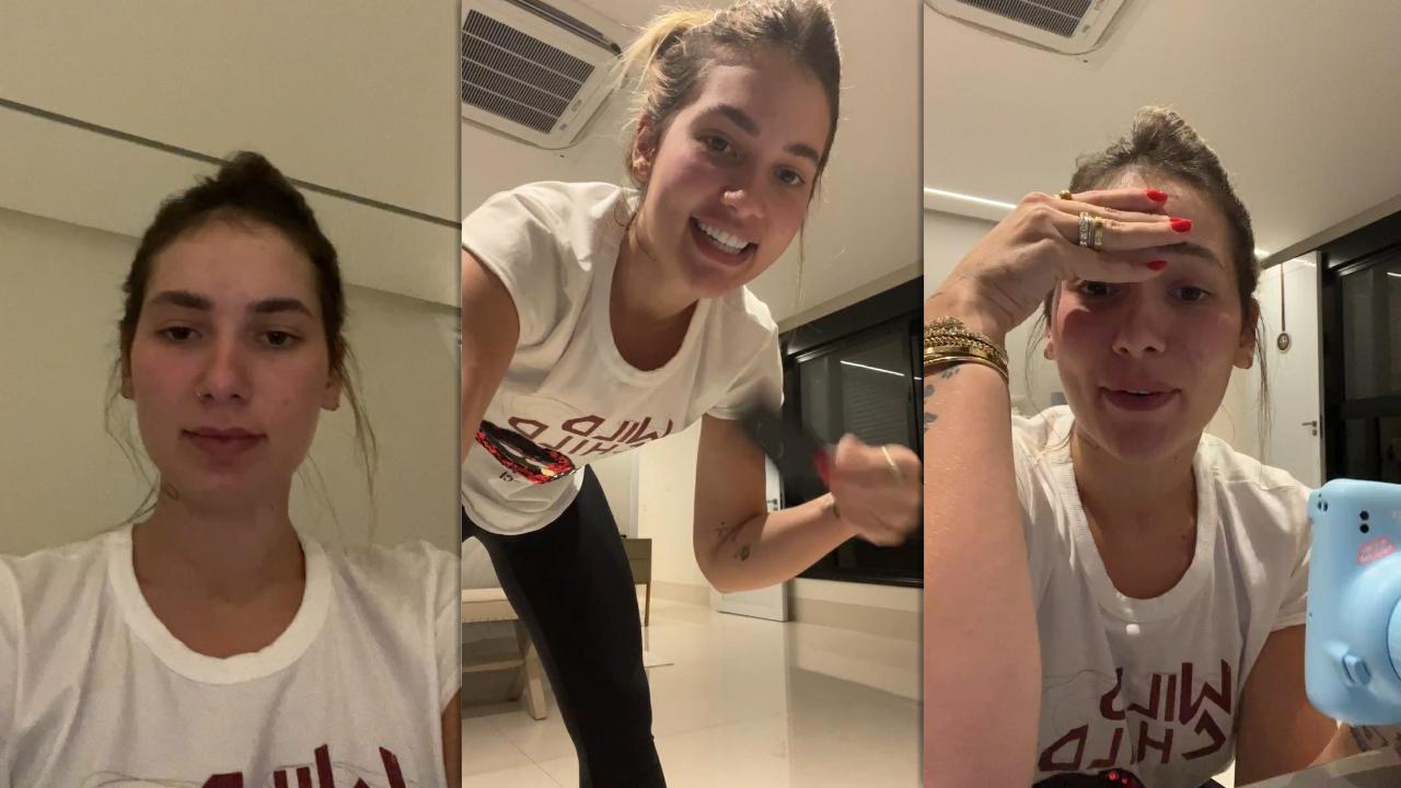 Virginia Fonseca Costa's Instagram Live Stream from March 17th 2022.