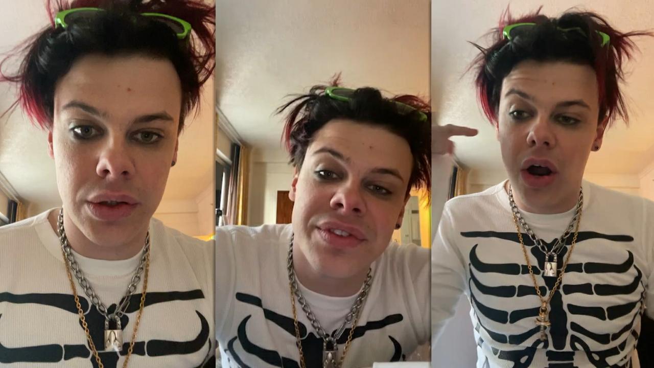 Yungblud's Instagram Live Stream from March 10th 2022.