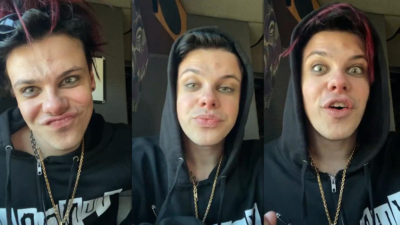 Yungblud's Instagram Live Stream from March 9th 2022.
