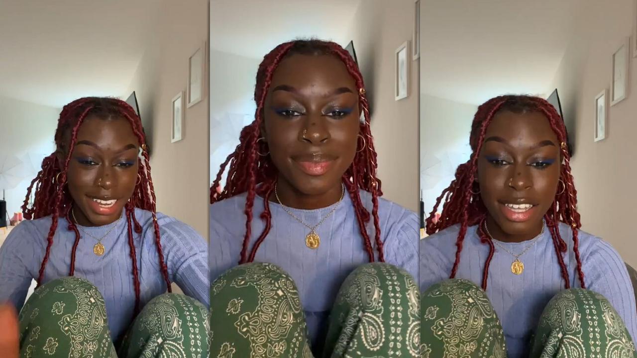 Diarra Sylla's Instagram Live Stream from April 2nd 2022.