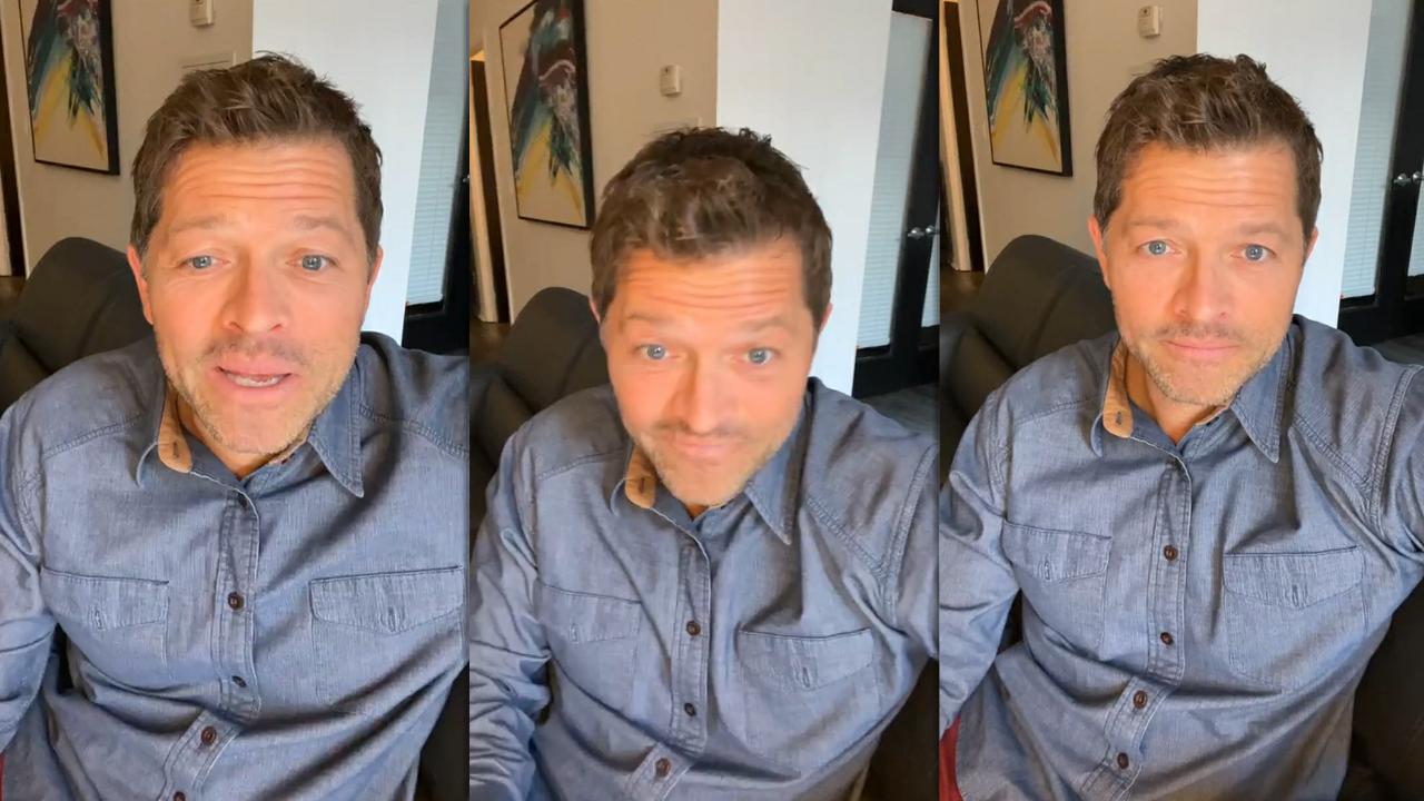 Misha Collins' Instagram Live Stream from April 4th 2022.