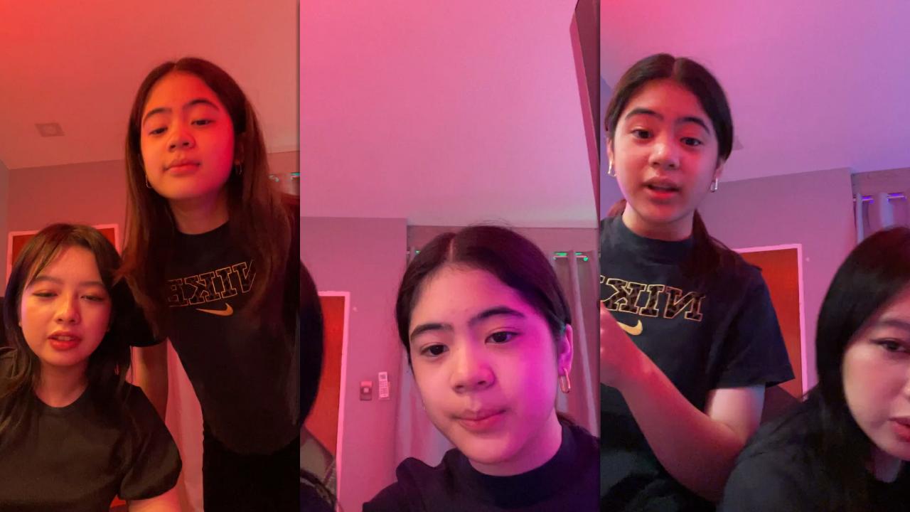 Niana Guerrero's Instagram Live Stream from March 31th 2022.