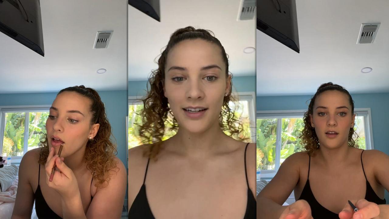 Sofie Dossi's Instagram Live Stream from April 6th 2022.