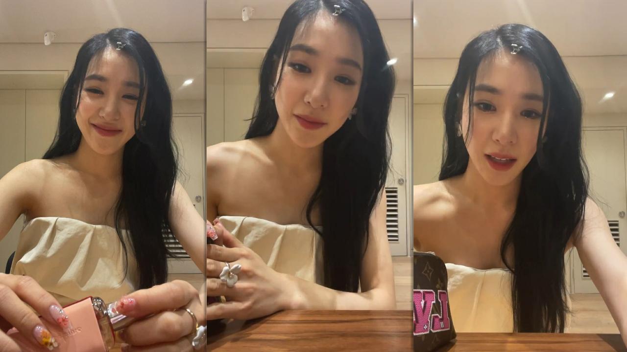 Tiffany Young's Instagram Live Stream from April 7th 2022.