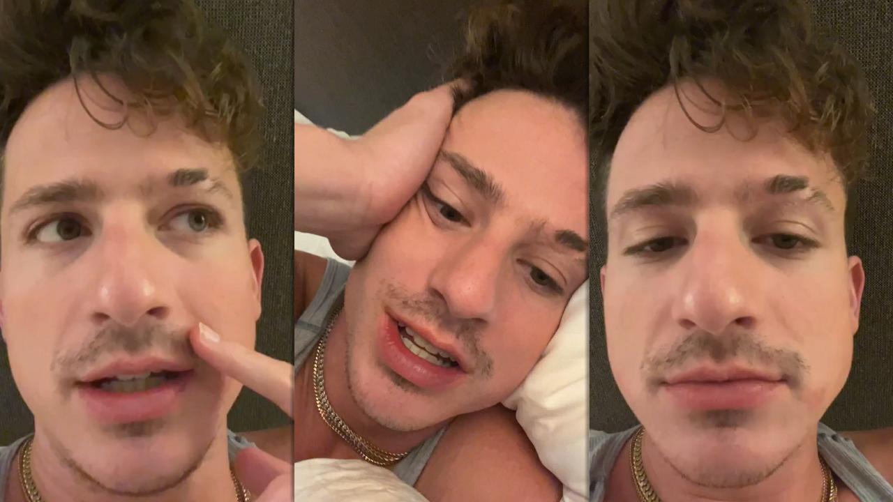 Charlie Puth's Instagram Live Stream from June 23th 2022.
