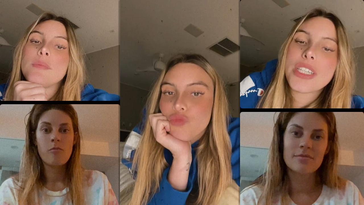 Lele Pons Instagram Live Stream with Hannah Stocking from June 7th 2022.