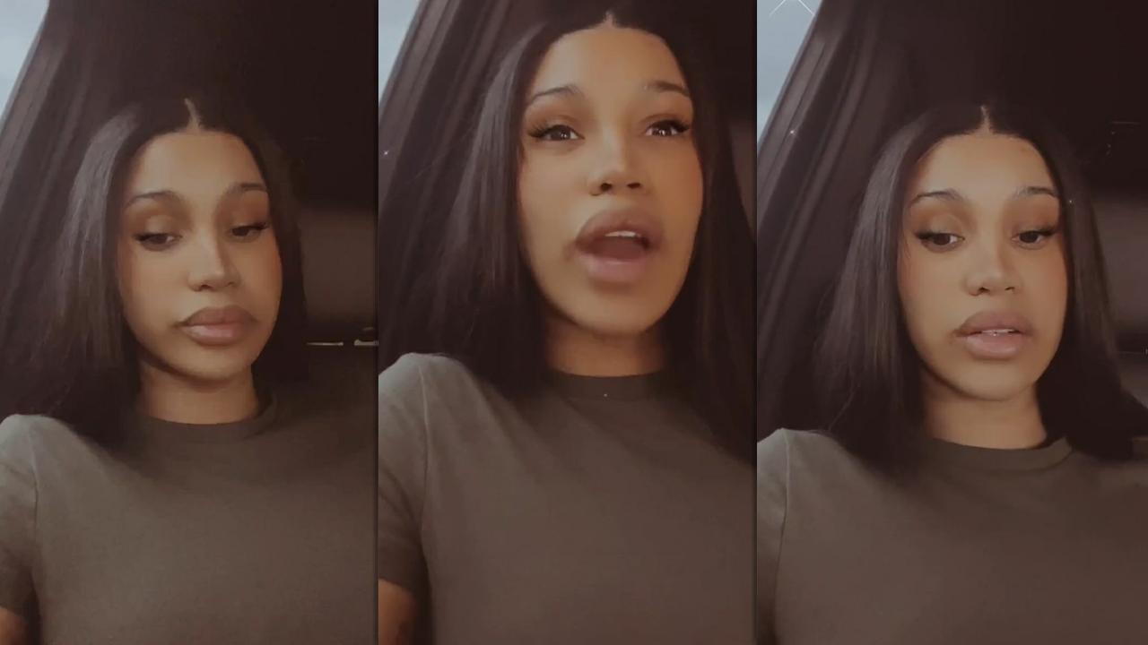 Cardi B's Instagram Live Stream from July 5th 2022.