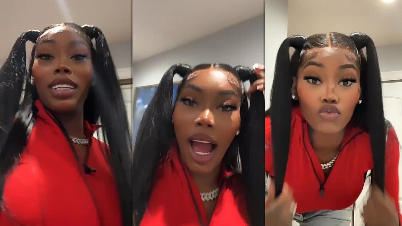 Asian Doll's Instagram Live Stream from December 25th 2022.