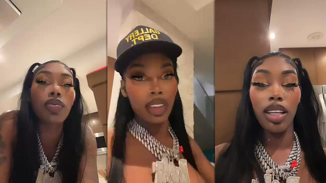 Asian Doll's Instagram Live Stream from December 2nd 2022.