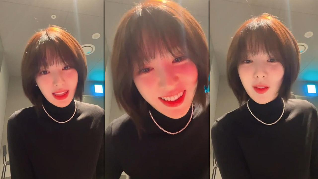 Wendy ( 웬디 )'s Instagram Live Stream from December 17th 2022.