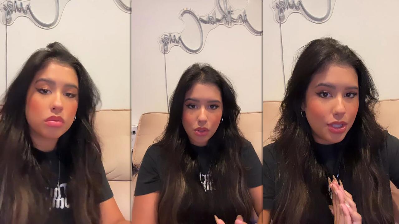 Cinthia Cruz's Instagram Live Stream from January 10th 2023.